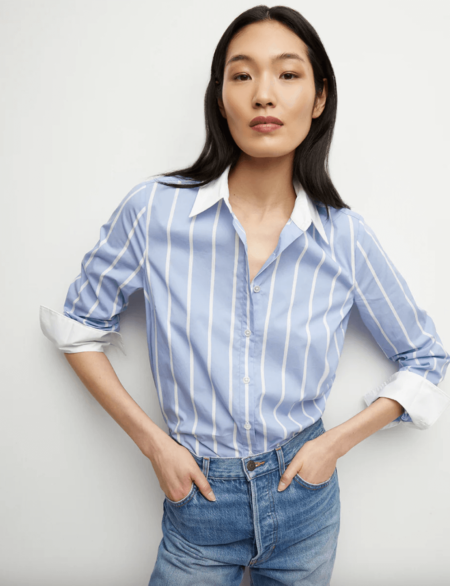 marisol poplin shirt - fall fashion trends 2024